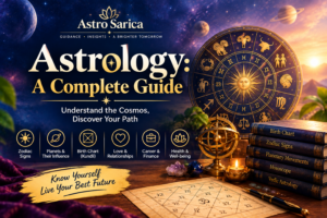 astrology birth chart with planets and houses