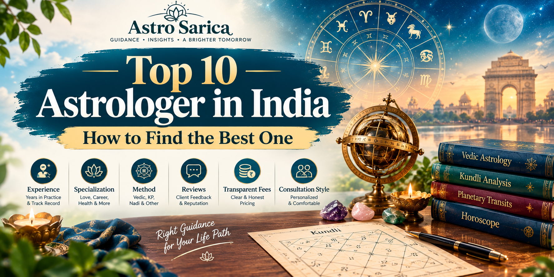 top 10 astrologer in India consultation experts