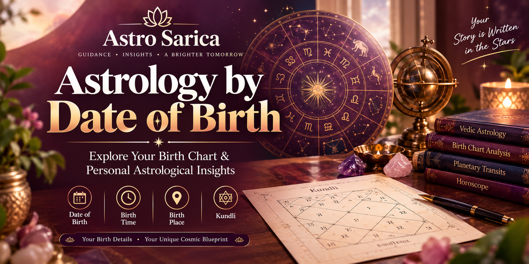 astrology by date of birth sun sign chart